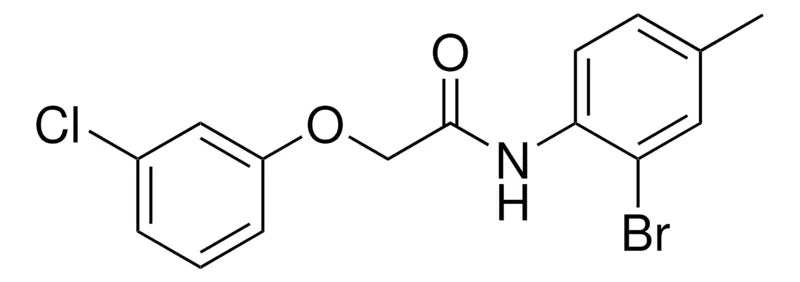 Sigma-Aldrich N-(2-BROMO-4-METHYL-PHENYL)-2-(3-CHLORO-PHENOXY)-ACETAMIDE,AldrichCPR