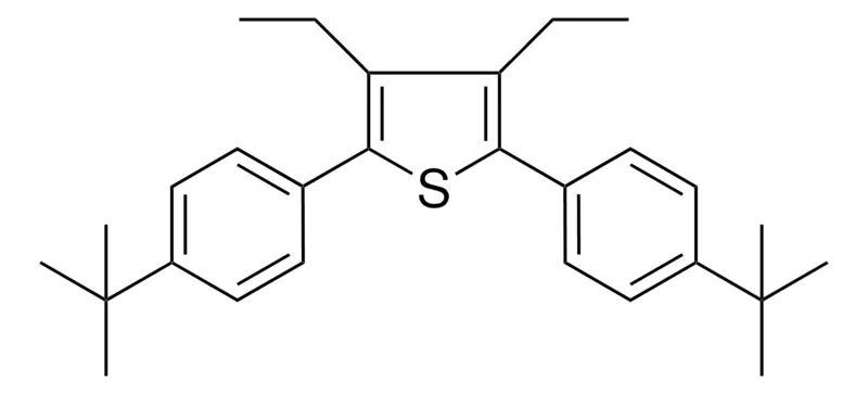 Sigma-Aldrich 2,5-BIS-(4-TERT-BUTYL-PHENYL)-3,4-DIETHYL-THIOPHENE,AldrichCPR