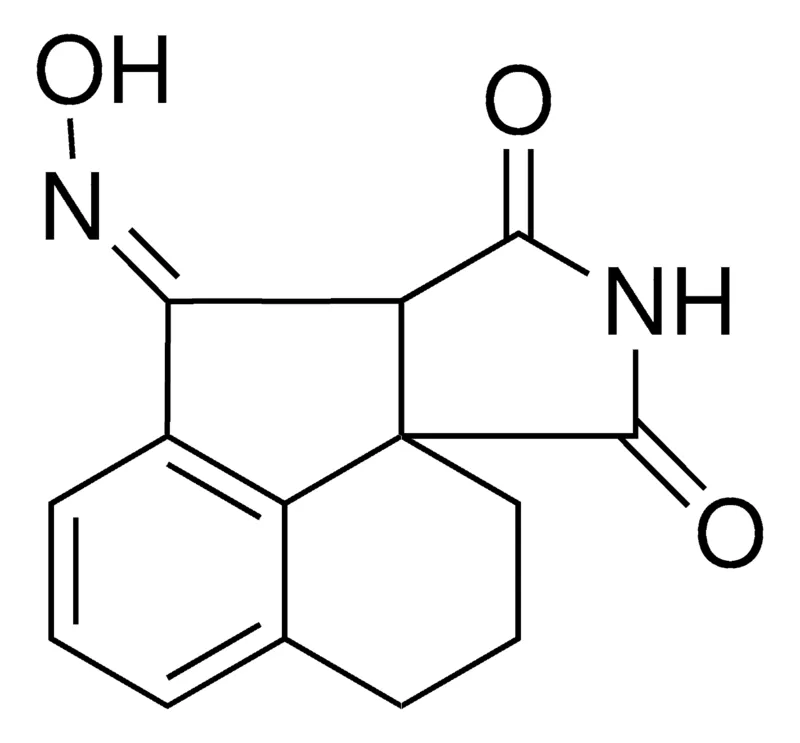 Sigma-Aldrich 2,3,5,6,10,10A-HEXAHYDRO-1H,4H-ACENAPHTHO(1,8A-C)PYRROLE-1,3,10-TRIONE 10-OXIME,AldrichCPR