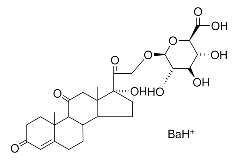 Sigma-Aldrich 17-ALPHA-HYDROXY-3,11,20-TRIOXOPREGN-4-EN-21-YL-BETA-D-GLUCURONIDE BARIUM SALT,AldrichCPR