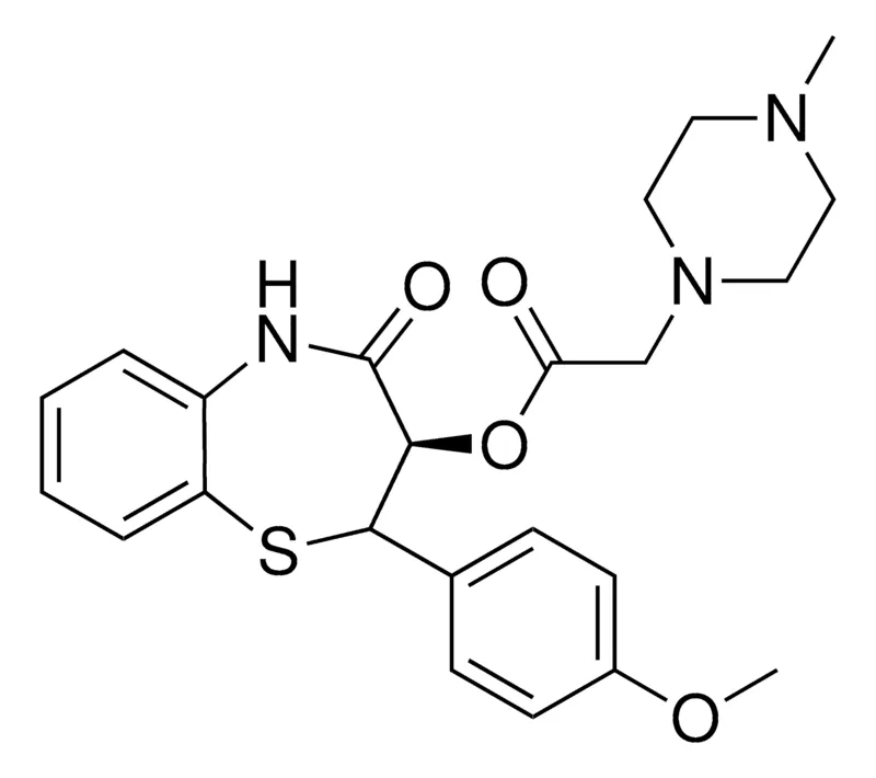 Sigma-Aldrich (3R)-2-(4-METHOXYPHENYL)-4-OXO-2,3,4,5-TETRAHYDRO-1,5-BENZOTHIAZEPIN-3-YL (4-METHYL-1-PIPERAZINYL)ACETATE,AldrichCPR