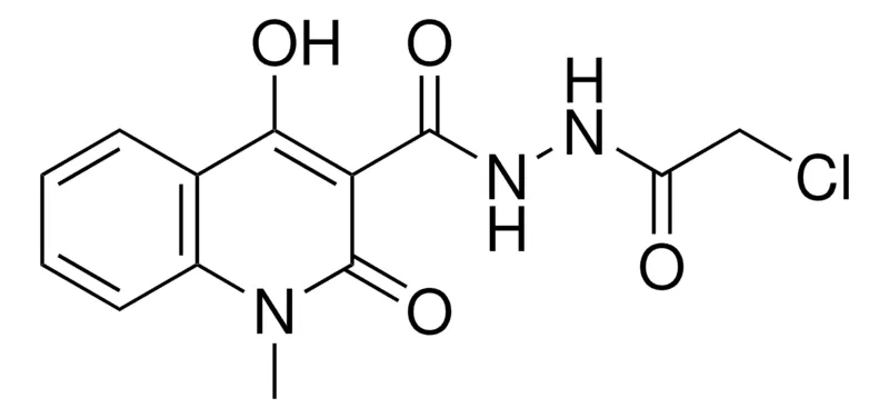 Sigma-Aldrich 4-HO-1-ME-2-OXO-1,2-2H-QUINOLINE-3-CARBOXYLIC ACID N'-CHLOROACETYL-HYDRAZIDE,AldrichCPR
