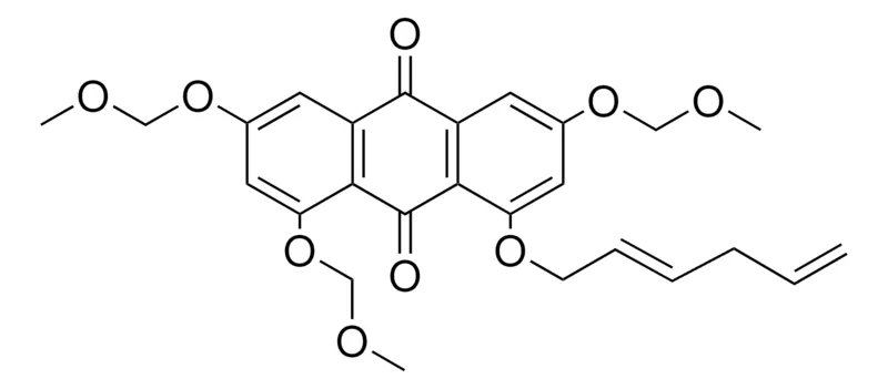Sigma-Aldrich 1-HEXA-2,5-DIENYLOXY-3,6,8-TRIS-METHOXYMETHOXY-ANTHRAQUINONE,AldrichCPR