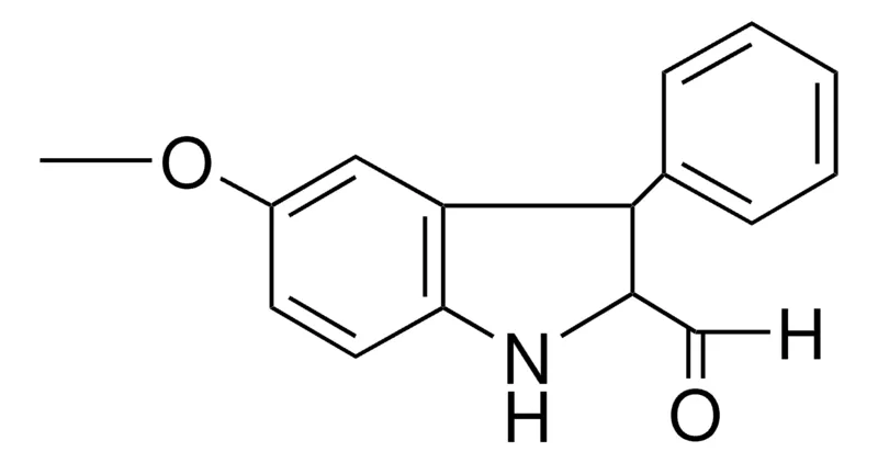 Sigma-Aldrich 2,3-DIHYDRO-5-METHOXY-3-PHENYL-2-INDOLECARBOXALDEHYDE,AldrichCPR