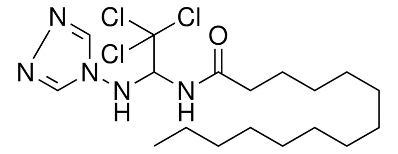 Sigma-Aldrich TETRADECANOIC ACID (2,2,2-TRICHLORO-1-((1,2,4)TRIAZOL-4-YLAMINO)-ETHYL)-AMIDE,AldrichCPR