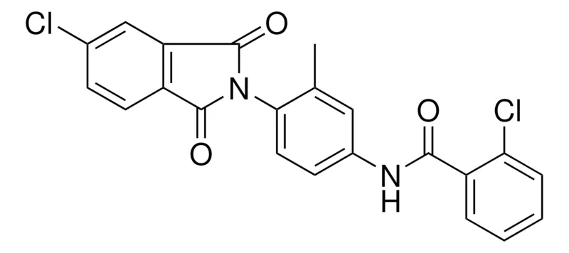 Sigma-Aldrich 2-CL-N-(4-(5-CL-1,3-DIOXO-1,3-DIHYDRO-ISOINDOL-2-YL)-3-METHYL-PHENYL)-BENZAMIDE,AldrichCPR