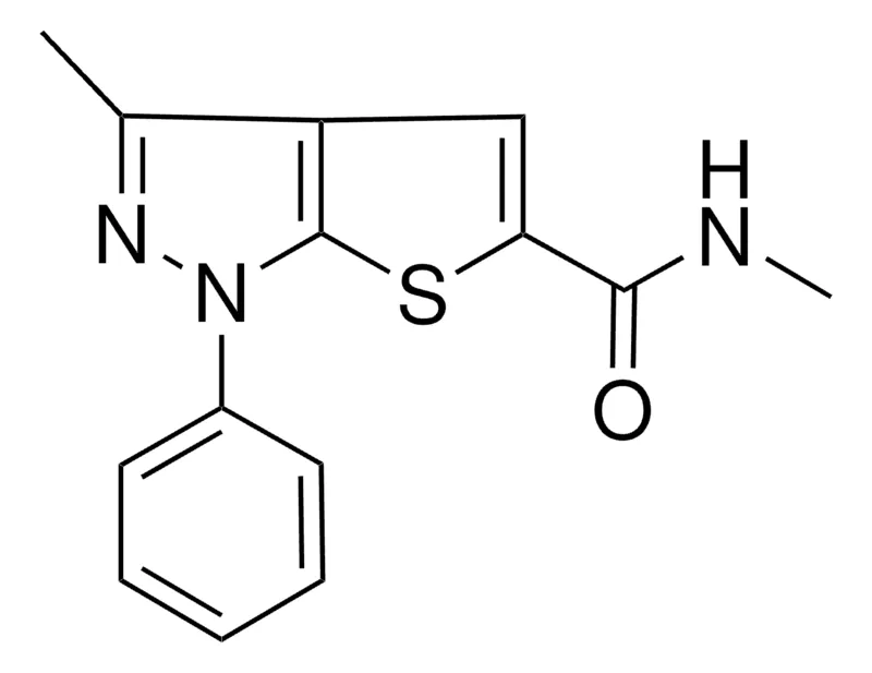 Sigma-Aldrich N,3-DIMETHYL-1-PHENYL-1H-THIENO(2,3-C)PYRAZOLE-5-CARBOXAMIDE,AldrichCPR
