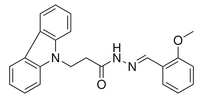 Sigma-Aldrich 3-CARBAZOL-9-YL-PROPIONIC ACID (2-METHOXY-BENZYLIDENE)-HYDRAZIDE,AldrichCPR