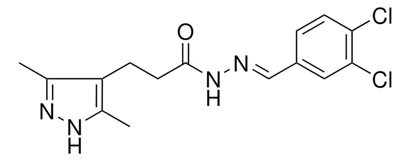 Sigma-Aldrich N'-(3,4-DICHLOROBENZYLIDENE)-3-(3,5-DIMETHYL-1H-PYRAZOL-4-YL)PROPANOHYDRAZIDE,AldrichCPR