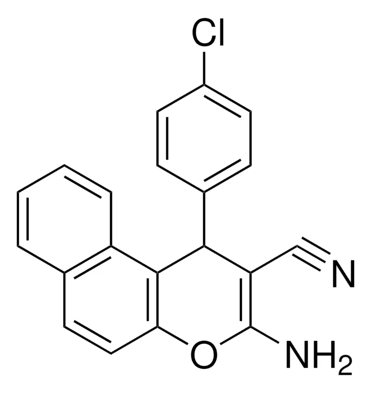 Sigma-Aldrich 3-AMINO-1-(4-CHLORO-PHENYL)-1H-BENZO(F)CHROMENE-2-CARBONITRILE,AldrichCPR
