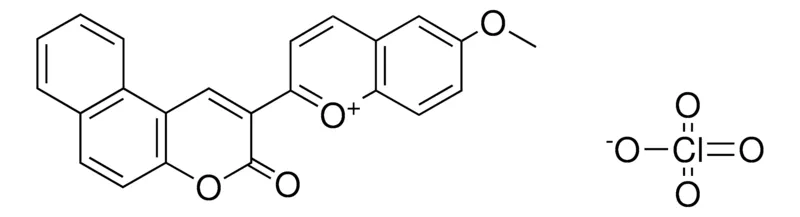 Sigma-Aldrich 6-METHOXY-2-(3-OXO-3H-BENZO(F)CHROMEN-2-YL)-CHROMENYLIUM, PERCHLORATE,AldrichCPR