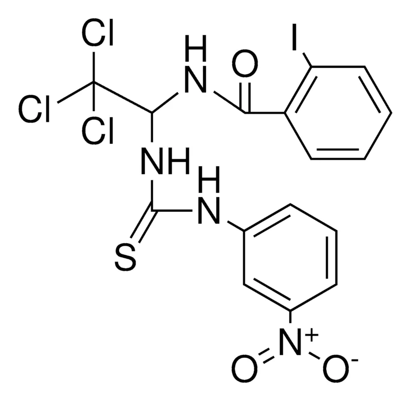 Sigma-Aldrich 2-IODO-N-(2,2,2-TRICHLORO-1-(3-(3-NITRO-PHENYL)-THIOUREIDO)-ETHYL)-BENZAMIDE,AldrichCPR