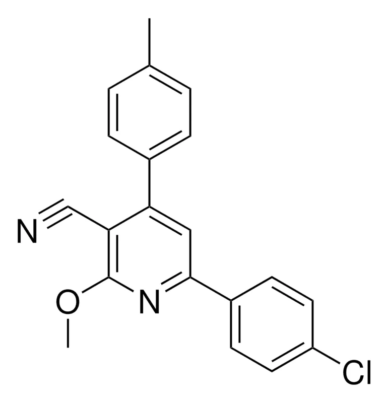 Sigma-Aldrich 6-(4-CHLOROPHENYL)-2-METHOXY-4-(4-METHYLPHENYL)NICOTINONITRILE，AldrichCPR