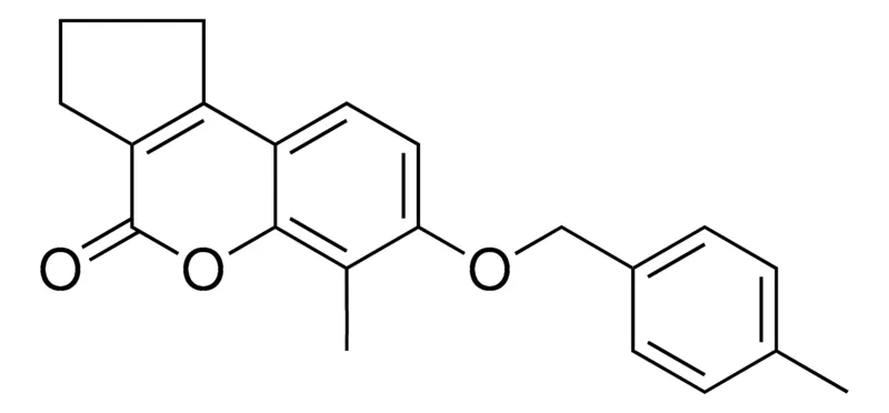 Sigma-Aldrich 6-METHYL-7-(4-METHYL-BENZYLOXY)-2,3-DIHYDRO-1H-CYCLOPENTA(C)CHROMEN-4-ONE,AldrichCPR