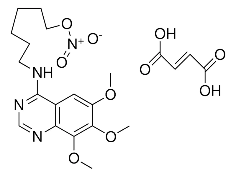 Sigma-Aldrich 6-(N-(6,7,8-TRIMETHOXY-4-QUINAZOLINYL)AMINO)HEXYLNITRATE,AldrichCPR
