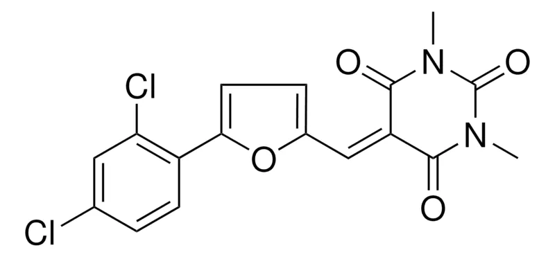 Sigma-Aldrich 5-(5-(2,4-DICHLORO-PH)-FURAN-2-YLMETHYLENE)-1,3-DIMETHYL-PYRIMIDINE-2,4,6-TRIONE，AldrichCPR