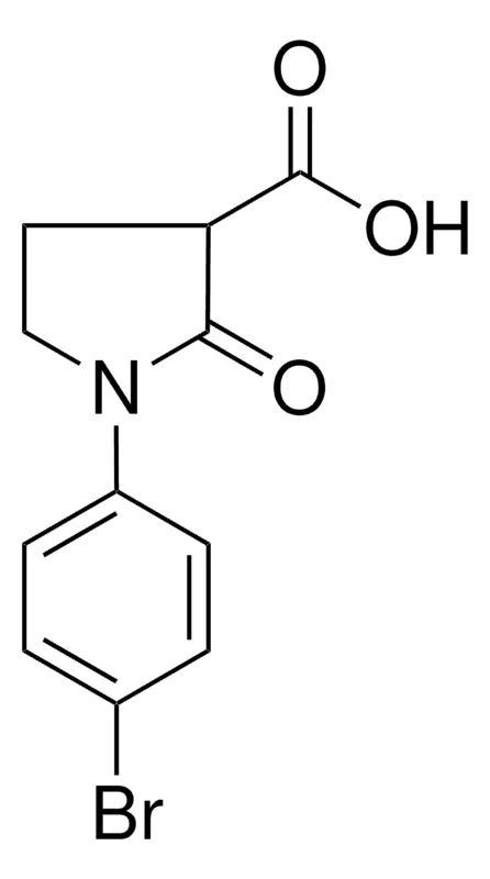 Sigma-Aldrich 1-(4-BROMOPHENYL)-2-OXO-3-PYRROLIDINECARBOXYLIC ACID,AldrichCPR