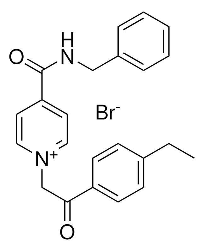 Sigma-Aldrich 4-((BENZYLAMINO)CARBONYL)-1-(2-(4-ETHYLPHENYL)-2-OXOETHYL)PYRIDINIUM BROMIDE,AldrichCPR