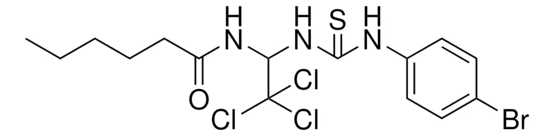 Sigma-Aldrich HEXANOIC ACID (1-[3-(4-BROMO-PHENYL)-THIOUREIDO]-2,2,2-TRICHLORO-ETHYL)-AMIDE，AldrichCPR