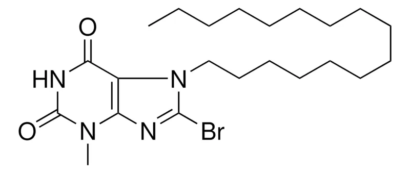 Sigma-Aldrich 8-BROMO-7-HEXADECYL-3-METHYL-3,7-DIHYDRO-PURINE-2,6-DIONE,AldrichCPR
