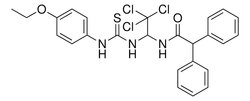 Sigma-Aldrich 2,2-DIPHENYL-N-(2,2,2-TRICHLORO-1-(3-(4-ETHOXY-PH)-THIOUREIDO)-ETHYL)-ACETAMIDE，AldrichCPR