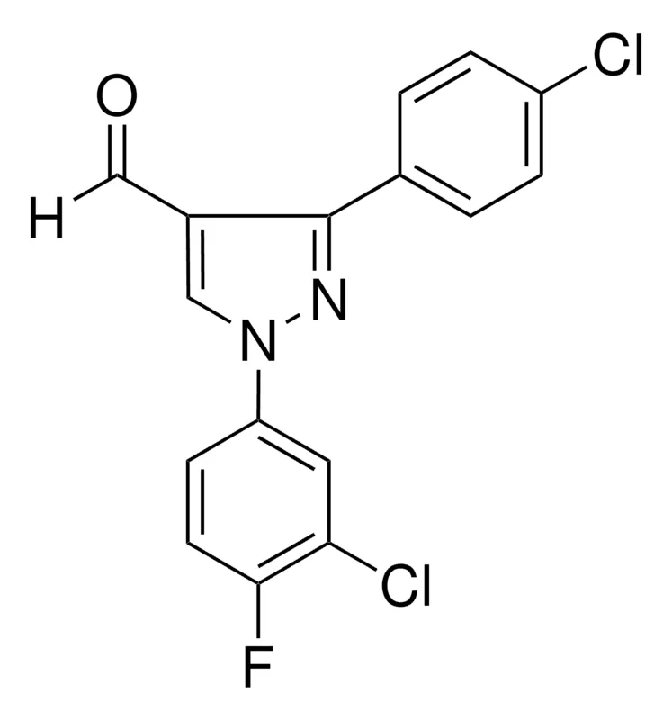 Sigma-Aldrich 1-(3-CHLORO-4-FLUOROPHENYL)-3-(4-CHLOROPHENYL)-1H-PYRAZOLE-4-CARBALDEHYDE,AldrichCPR