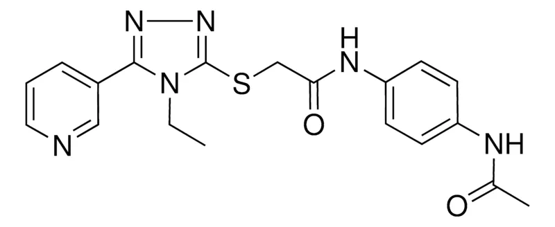 Sigma-Aldrich N(4-(ACETYLAMINO)PH)2-((4-ET-5-(3-PYRIDINYL)4H-1,2,4-TRIAZOL-3-YL)THIO)ACETAMIDE，AldrichCPR