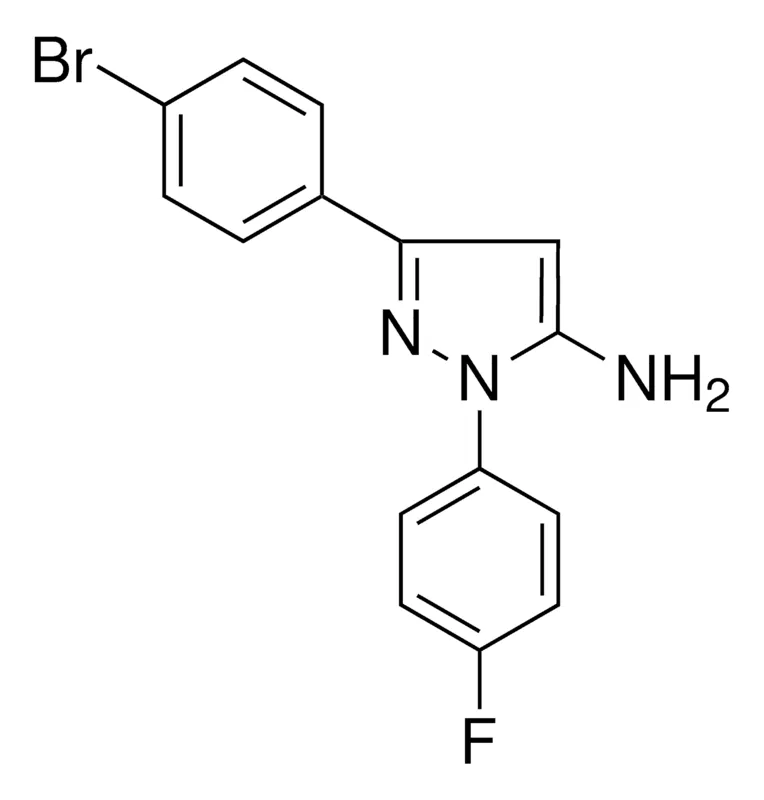Sigma-Aldrich 3-(4-BROMOPHENYL)-1-(4-FLUOROPHENYL)-1H-PYRAZOL-5-AMINE,AldrichCPR