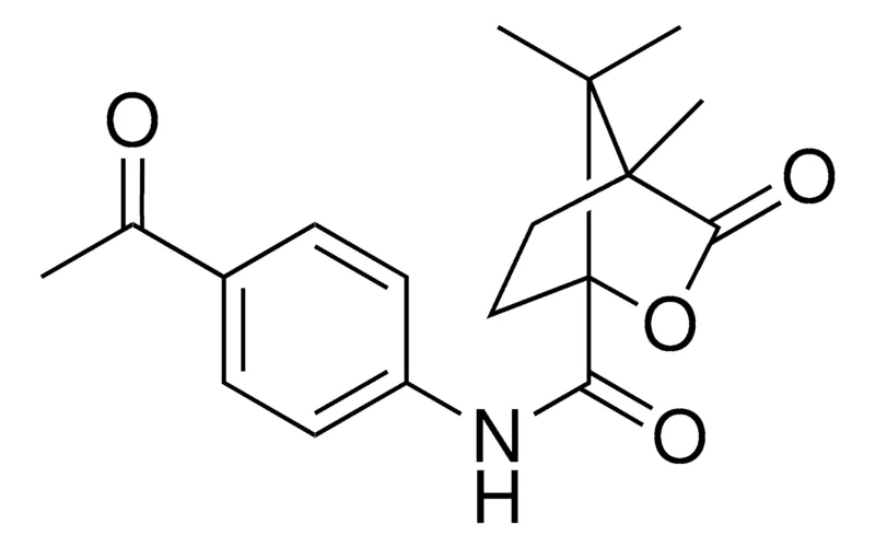 Sigma-Aldrich 4,7,7-TRI-ME-3-OXO-2-OXA-BICYCLO(2.2.1)HEPTANE-1-CARBOXYLIC ACID (4-AC-PH)-AMIDE，AldrichCPR