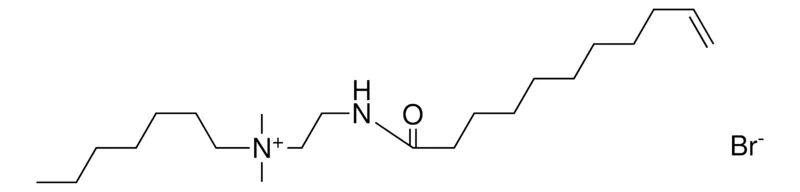 Sigma-Aldrich HEPTYL-DIMETHYL-(2-UNDEC-10-ENOYLAMINO-ETHYL)-AMMONIUM, BROMIDE,AldrichCPR