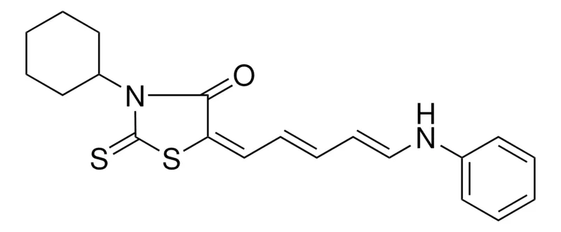 Sigma-Aldrich 3-CYCLOHEXYL-5-(5-PHENYLAMINO-PENTA-2,4-DIENYLIDENE)-2-THIOXO-THIAZOLIDIN-4-ONE,AldrichCPR