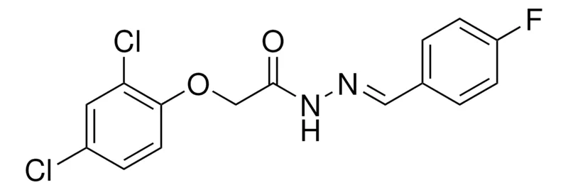 Sigma-Aldrich 2-(2,4-DICHLORO-PHENOXY)-ACETIC ACID (4-FLUORO-BENZYLIDENE)-HYDRAZIDE,AldrichCPR