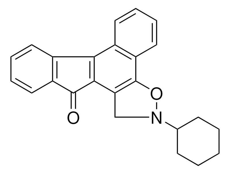 Sigma-Aldrich 2-CYCLOHEXYL-1,2-DIHYDRO-12H-BENZO(3,4)FLUORENO(1,2-D)ISOXAZOL-12-ONE,AldrichCPR