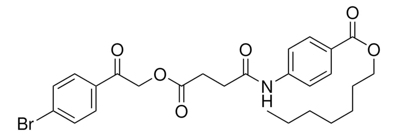 Sigma-Aldrich 4(3-(2-(4-BR-PH)-2-OXO-ETHOXYCARBONYL)-PROPIONYLAMINO)-BENZOIC ACID HEPTYL ESTER，AldrichCPR