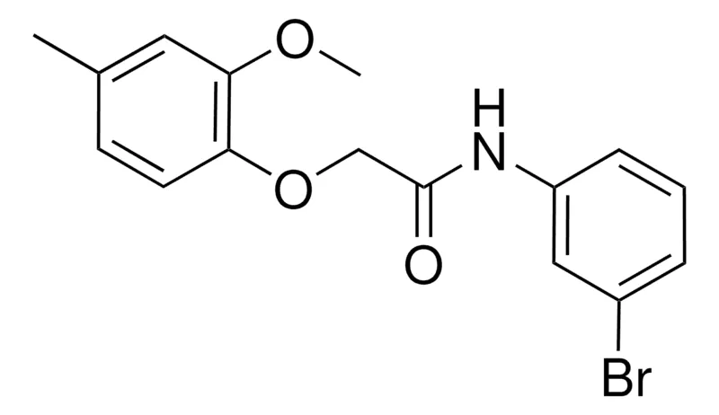 Sigma-Aldrich N-(3-BROMOPHENYL)-2-(2-METHOXY-4-METHYLPHENOXY)ACETAMIDE,AldrichCPR