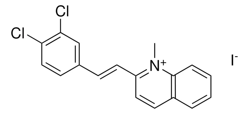 Sigma-Aldrich 2-(3,4-DICHLOROSTYRYL)-1-METHYLQUINOLINIUM IODIDE，AldrichCPR