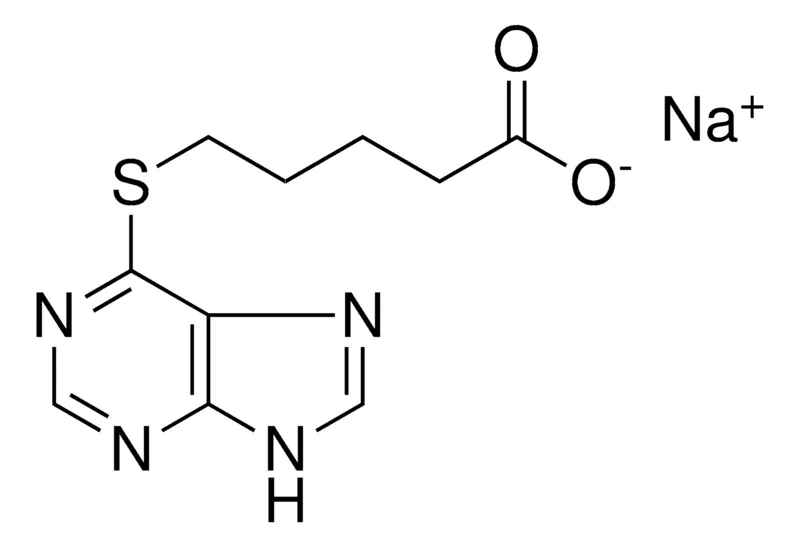 Sigma-Aldrich SODIUM 5-(9H-PURIN-6-YLTHIO)PENTANOATE,AldrichCPR