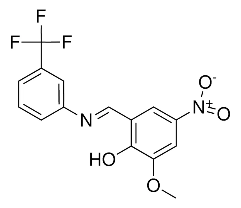 Sigma-Aldrich 2-METHOXY-4-NITRO-6-(3-(TRIFLUOROMETHYL)PHENYLIMINOMETHYL)PHENOL,AldrichCPR