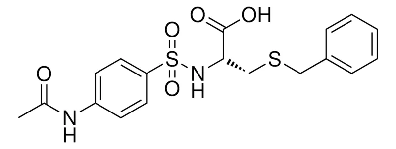 Sigma-Aldrich 2-(4-ACETYLAMINO-BENZENESULFONYLAMINO)-3-BENZYLSULFANYL-PROPIONIC ACID,AldrichCPR