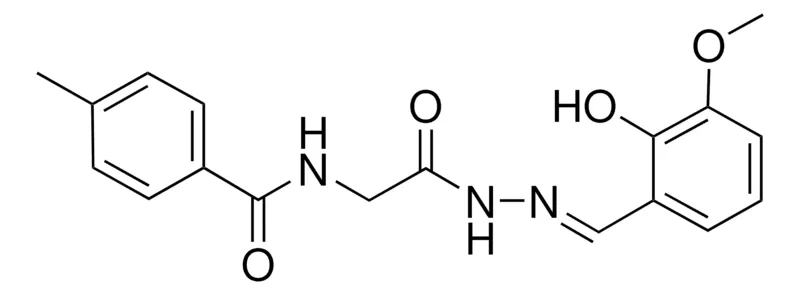 Sigma-Aldrich N-(2-(2-(2-HYDROXY-3-METHOXYBENZYLIDENE)HYDRAZINO)-2-OXOETHYL)-4-METHYLBENZAMIDE,AldrichCPR