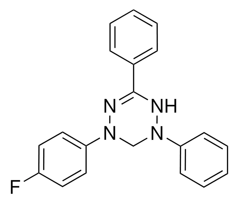 Sigma-Aldrich 4-(4-Fluorophenyl)-2,6-diphenyl-1,2,3,4-tetrahydro-1,2,4,5-tetraazine,AldrichCPR