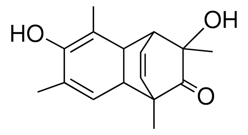 Sigma-Aldrich 2,7-DIHYDROXY-1,2,4A,8A-TETRA-H-2,4,6,8-TETRA-ME-1,4-ETHENONAPHTHALEN-3(4H)-ONE,AldrichCPR