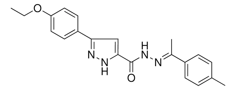 Sigma-Aldrich 5-(4-ETHOXY-PH)-2H-PYRAZOLE-3-CARBOXYLIC ACID (1-P-TOLYL-ETHYLIDENE)-HYDRAZIDE,AldrichCPR