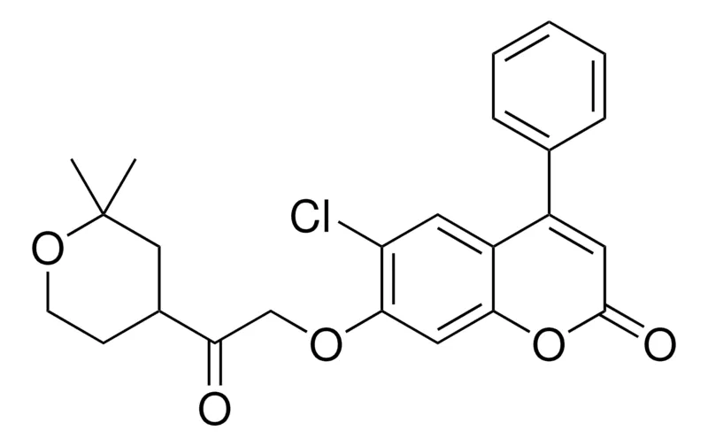 Sigma-Aldrich 6-CL-7-(2-(2,2-DIMETHYL-4H-PYRAN-4-YL)-2-OXO-ETHOXY)-4-PHENYL-CHROMEN-2-ONE,AldrichCPR