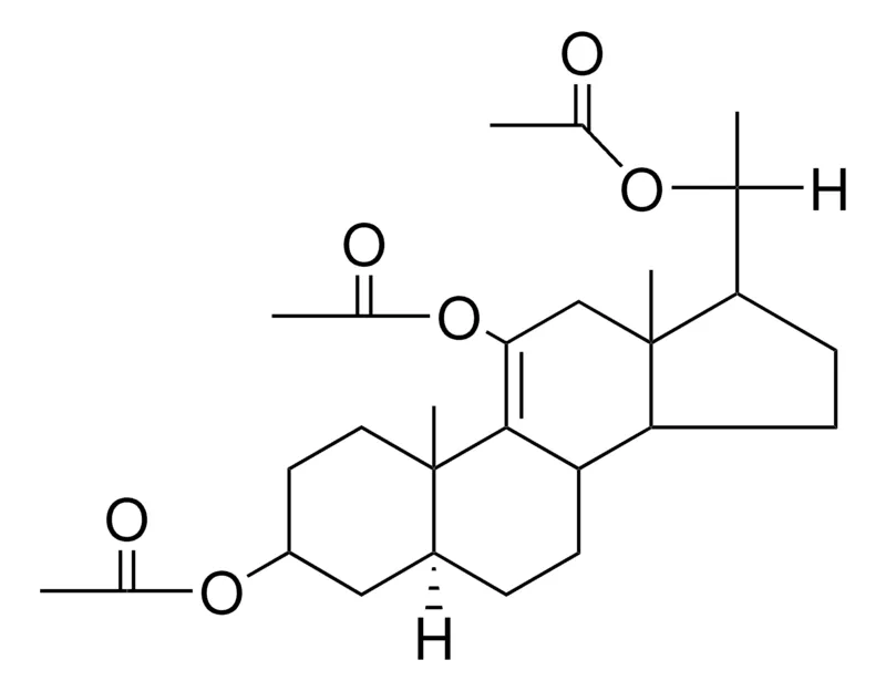 Sigma-Aldrich 5-ALPHA-PREGN-9(11)-ENE-3-BETA,11,20-BETA-TRIYL TRIACETATE,AldrichCPR