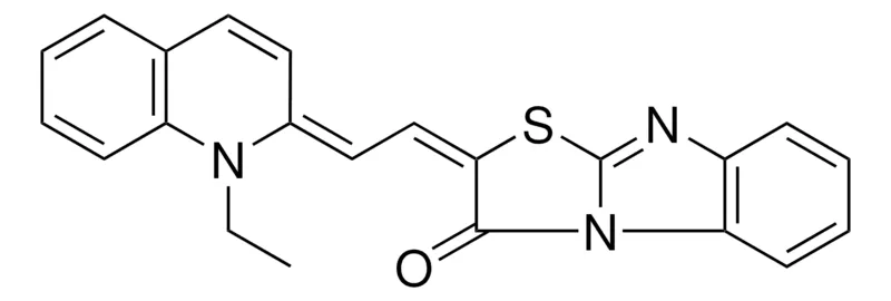 Sigma-Aldrich 2(2-(1-ET-1H-QUINOLIN-2-YLIDENE)ETHYLIDENE)BENZO(4,5)IMIDAZO(2,1-B)THIAZOL-3-ONE，AldrichCPR