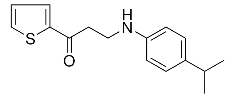 Sigma-Aldrich 3-(4-ISOPROPYLANILINO)-1-(2-THIENYL)-1-PROPANONE,AldrichCPR