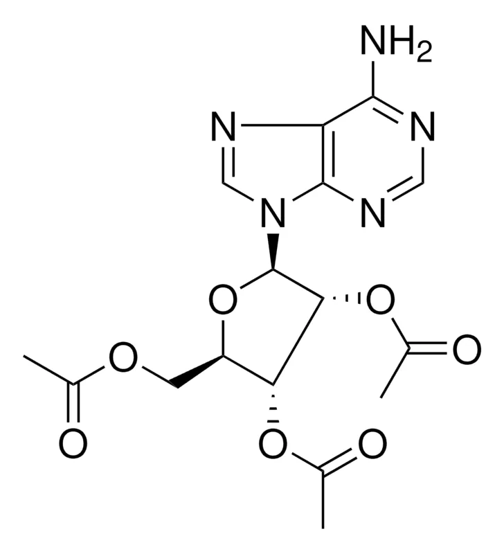 Sigma-Aldrich (2R,3R,4R,5R)-2-(ACETOXYMETHYL)-5-(6-AMINO-9H-PURIN-9-YL)TETRAHYDROFURAN-3,4-DIYL DIACETATE，AldrichCPR