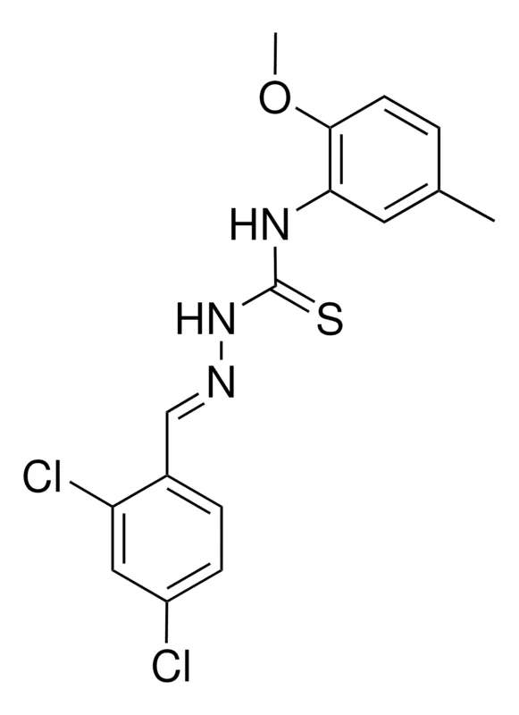 Sigma-Aldrich 1-(2,4-DICHLOROBENZYLIDENE)-4-(2-METHOXY-5-METHYLPHENYL)-3-THIOSEMICARBAZIDE,AldrichCPR
