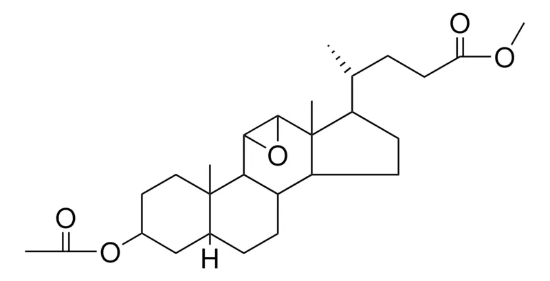 Sigma-Aldrich METHYL 3-BETA-ACETOXY-11-BETA,12-BETA-EPOXY-5-BETA-CHOLAN-24-OATE,AldrichCPR